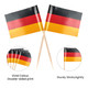 Germany Flag Printed Cocktail Sticks - 50pcs
